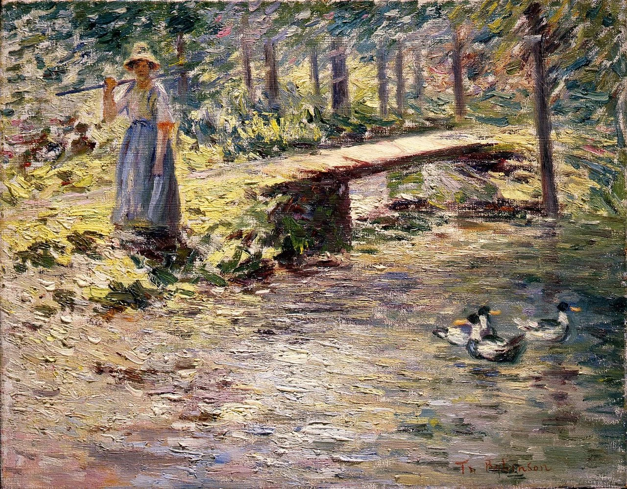 Dal ruscello (1891) - Montclair Art Institute